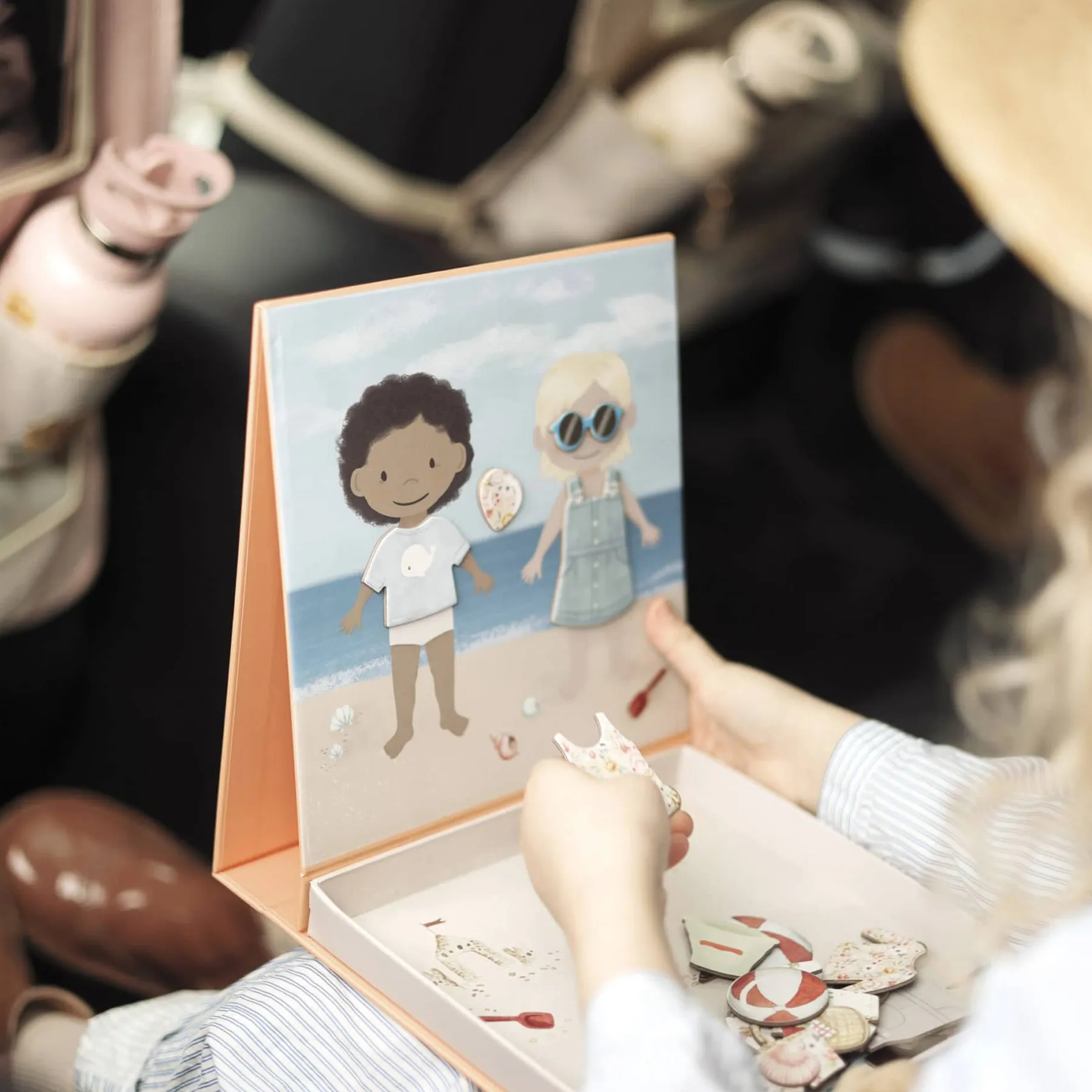 Joc magnetic, Dress-up, Beach - 3