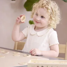 Jucărie din lemn, joc de memorie, Filibabba - 5