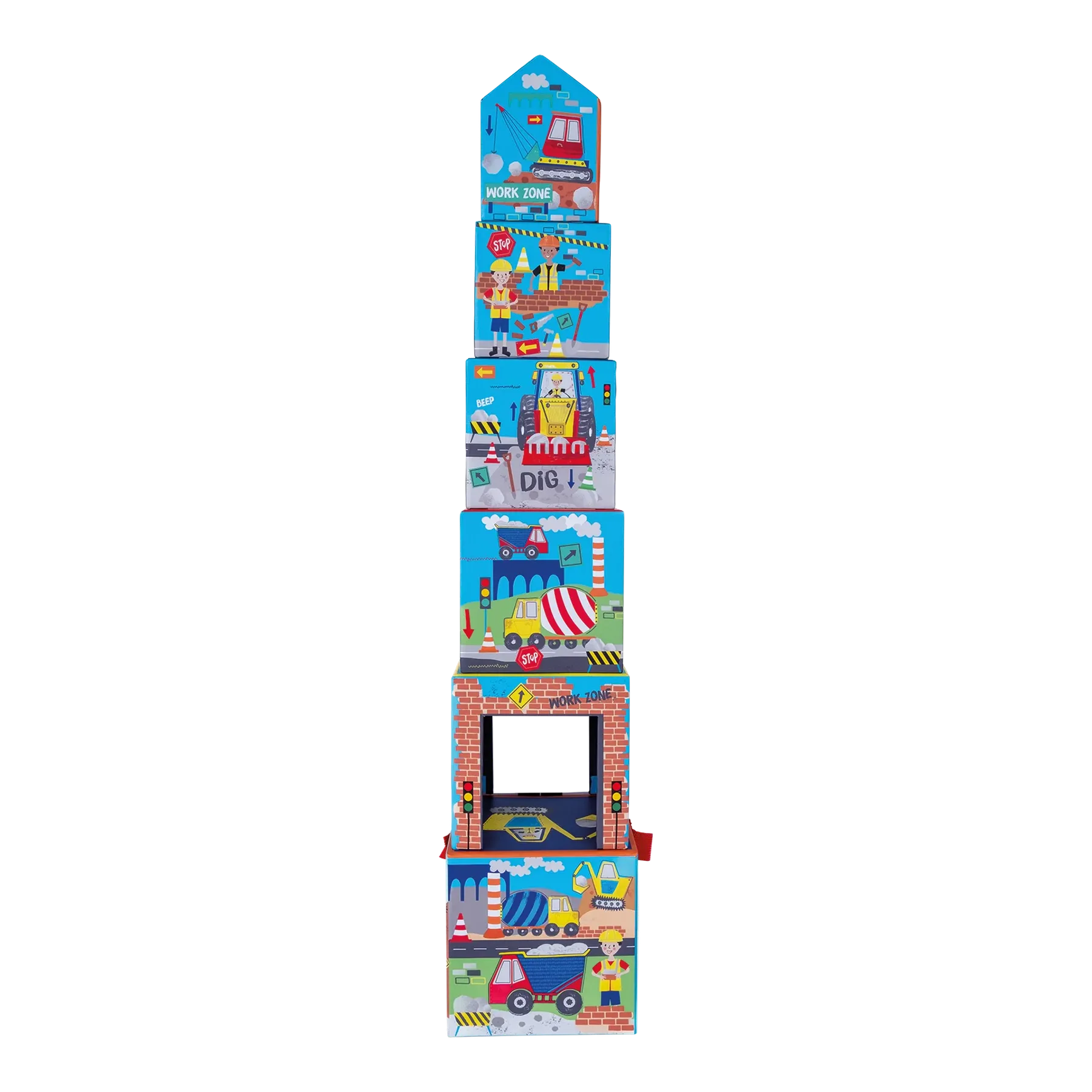 Cuburi stivuibile, Stack & Play - 6