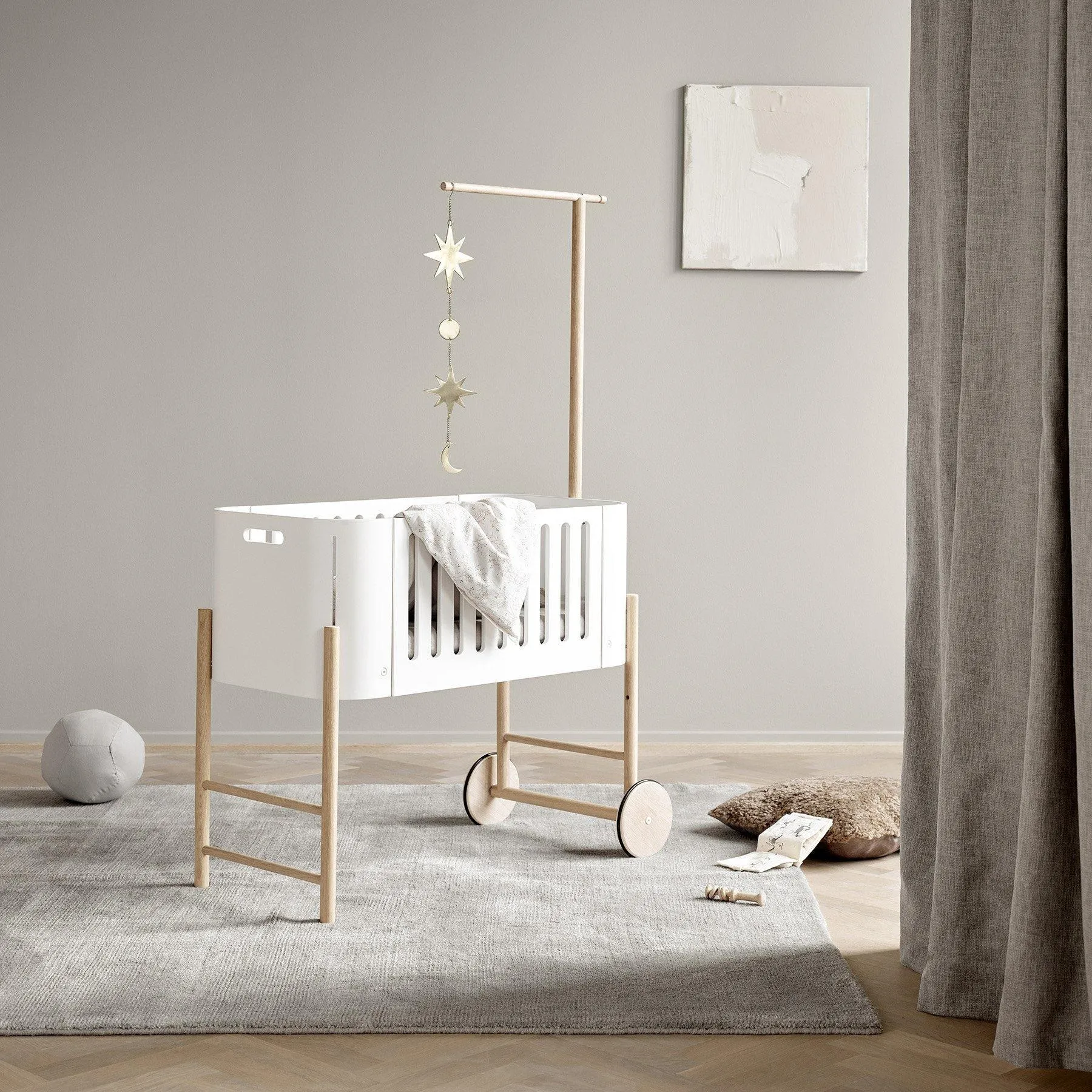 Holder for wood Co-Sleeper - 5
