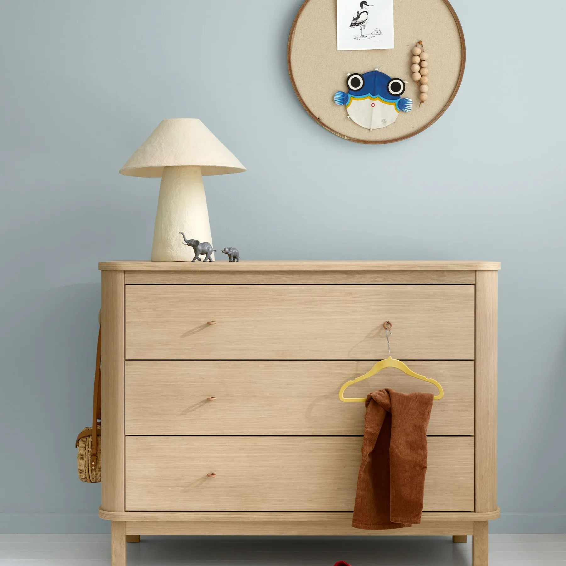 Masă de înfășat, comodă cu 3 sertare - 3