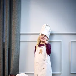 Șorț și bonetă de bucătărie pentru copii - 3