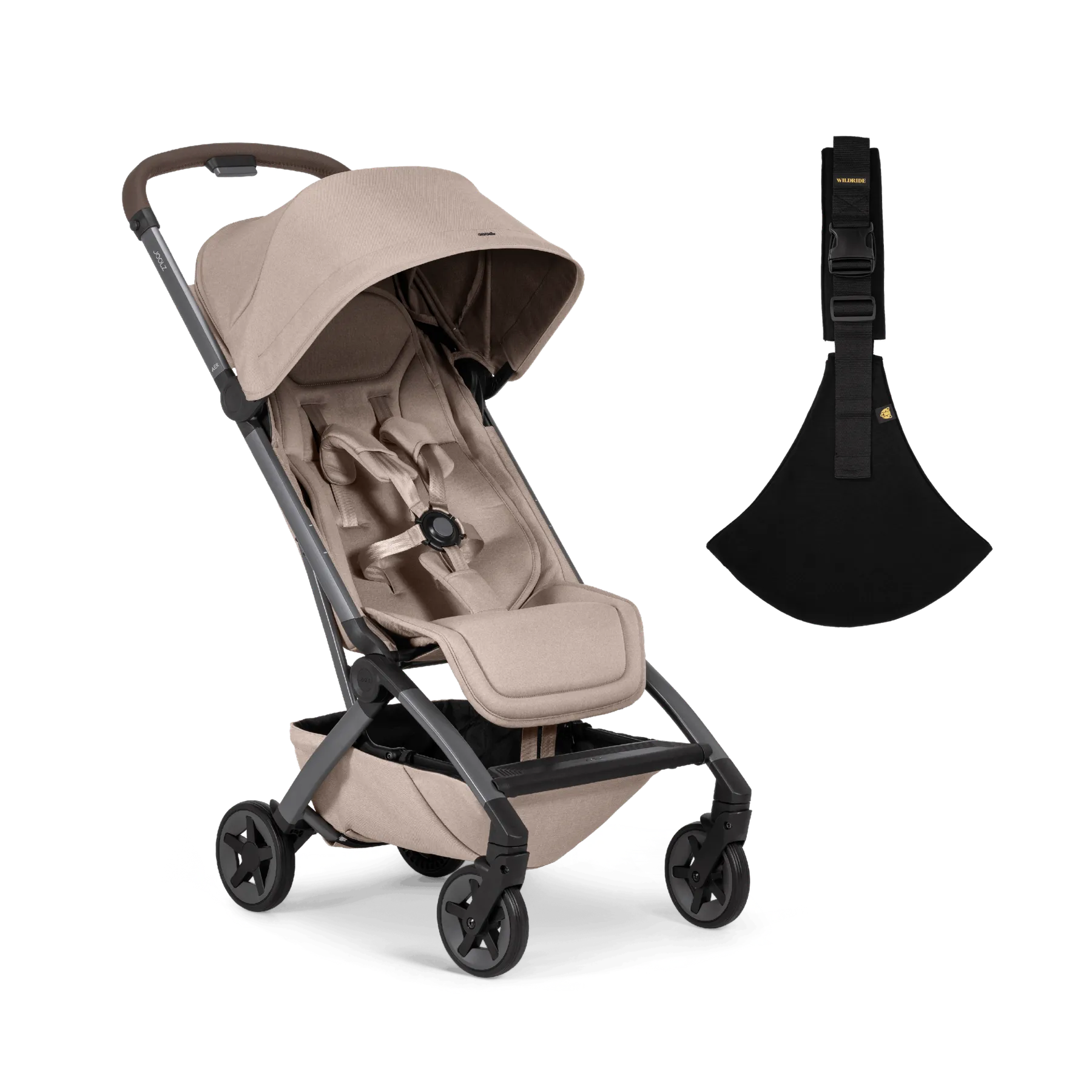 Pachet cărucior pentru copii Joolz, Aer2 + marsupiu pentru toddler, Wildride - 1