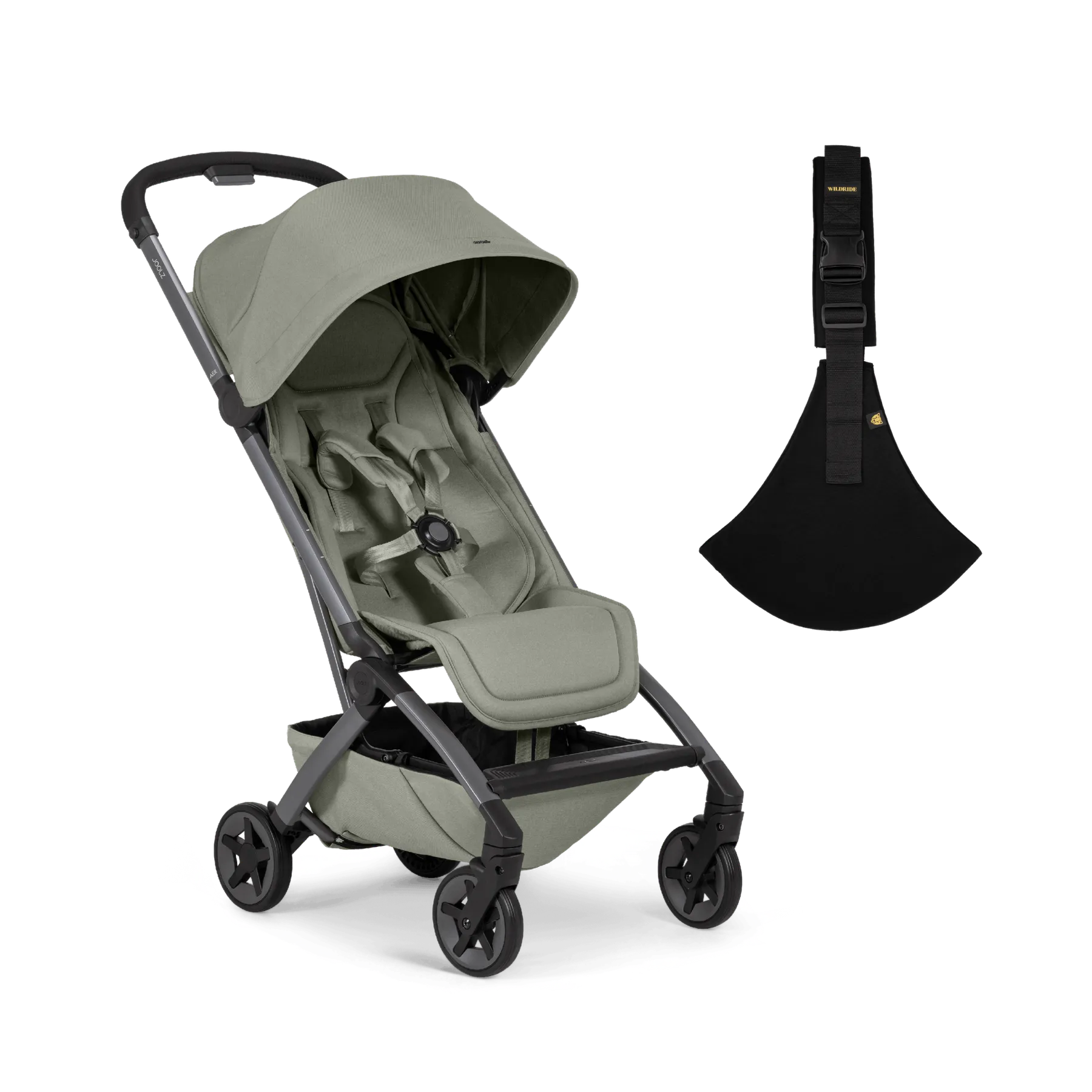 Pachet cărucior pentru copii Joolz, Aer2 + marsupiu pentru toddler, Wildride - 1