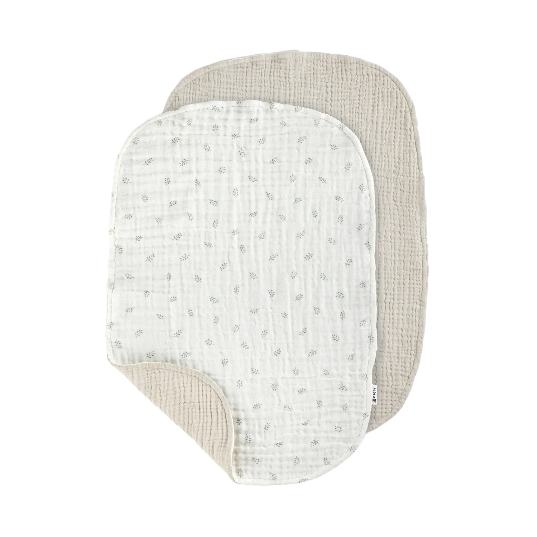 Museline din bumbac organic, set de 2 bucăți, 58 x 40 cm - 1