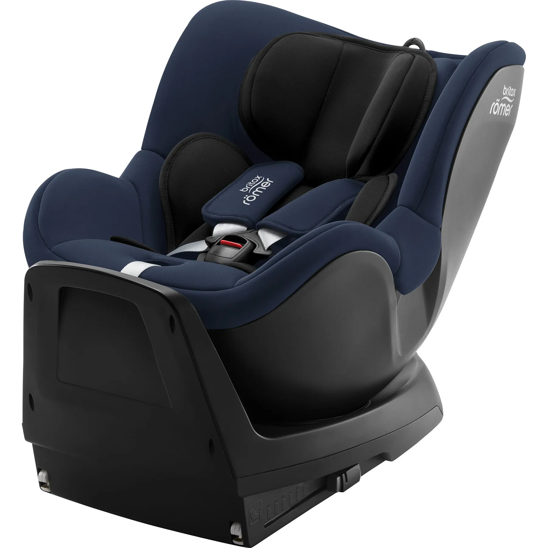Scaun auto pentru copii, Britax Römer, rotativ, 360º, cu bază ISOFIX, 0 luni-4 ani, 40-105 cm, 20 kg, DUALFIX PLUS - 2