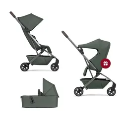 Pachet promoțional - Cărucior și landou Joolz Aer2, Forest Green + Accesoriu Nest to seat, Forest Green - 1