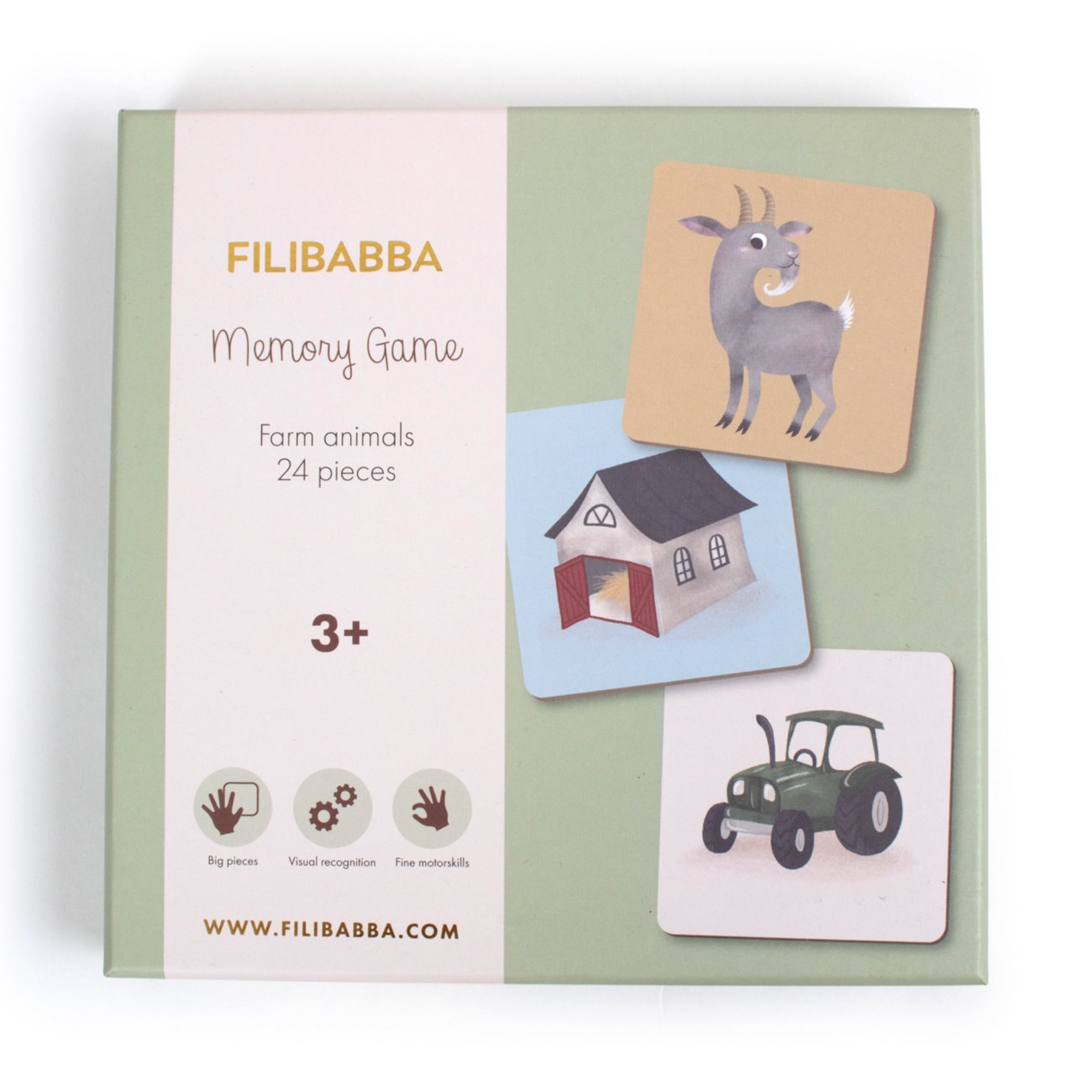 Product Image for Joc de memorie, Animals, farm animals
