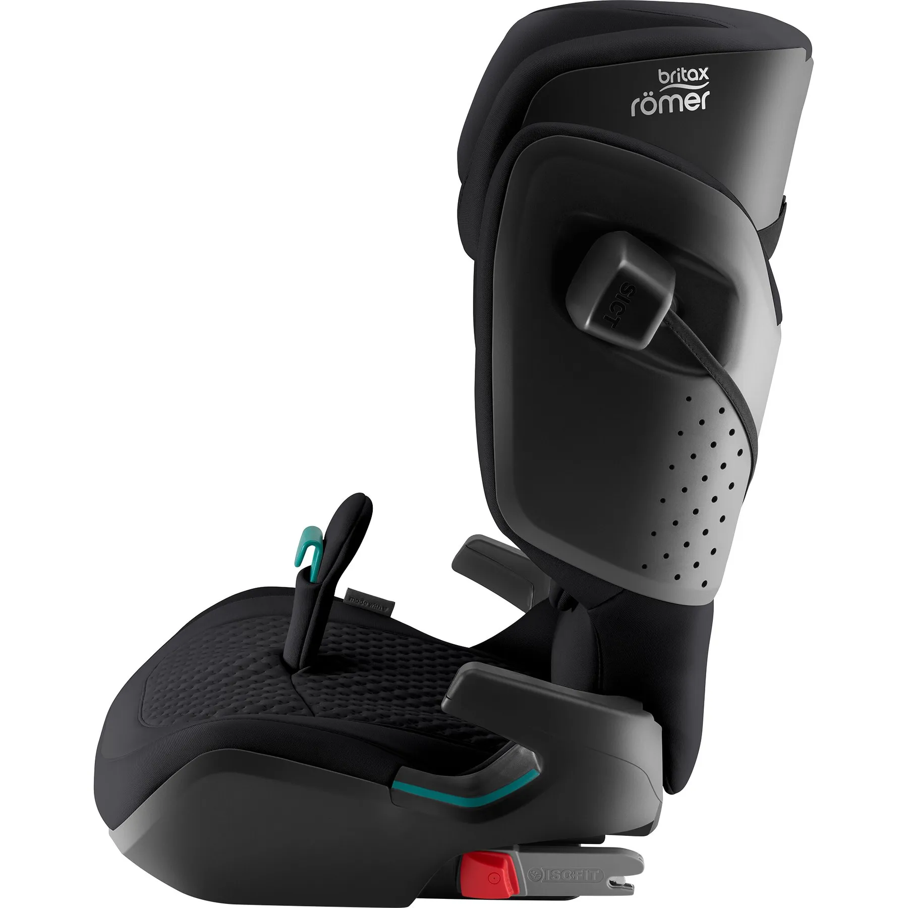 Pachet scaun auto pentru copii Britax Römer, 3,5-12 ani, 100-150 cm, 15-36 kg, KIDFIX PRO + husă de vară, Moonbeam - 5