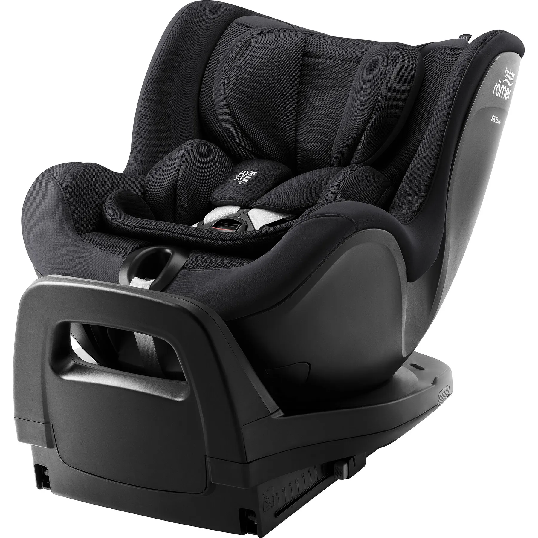 Scaun auto pentru copii Britax Römer, rotativ, cu bază ISOFIX, 0 luni-4 ani, 40-105 cm, 0-19 kg, Isofix, DUALFIX PRO - 1