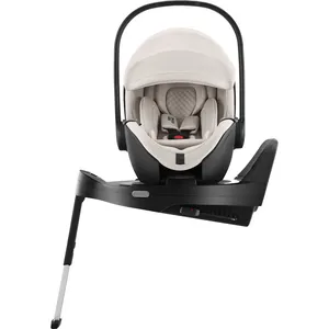 Scaun auto tip scoică pentru copii cu bază ISOFIX inclusă, Britax Römer, reclinabil, 0-15 luni, 40-85 cm, 0-13 kg, BABY-SAFE PRO, soft taupe