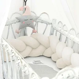 Braided bed bumper, 200 cm - 5