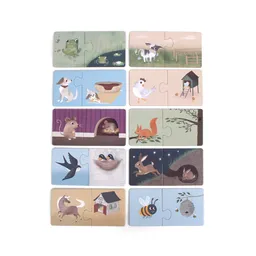 Puzzle, Find my home - 3