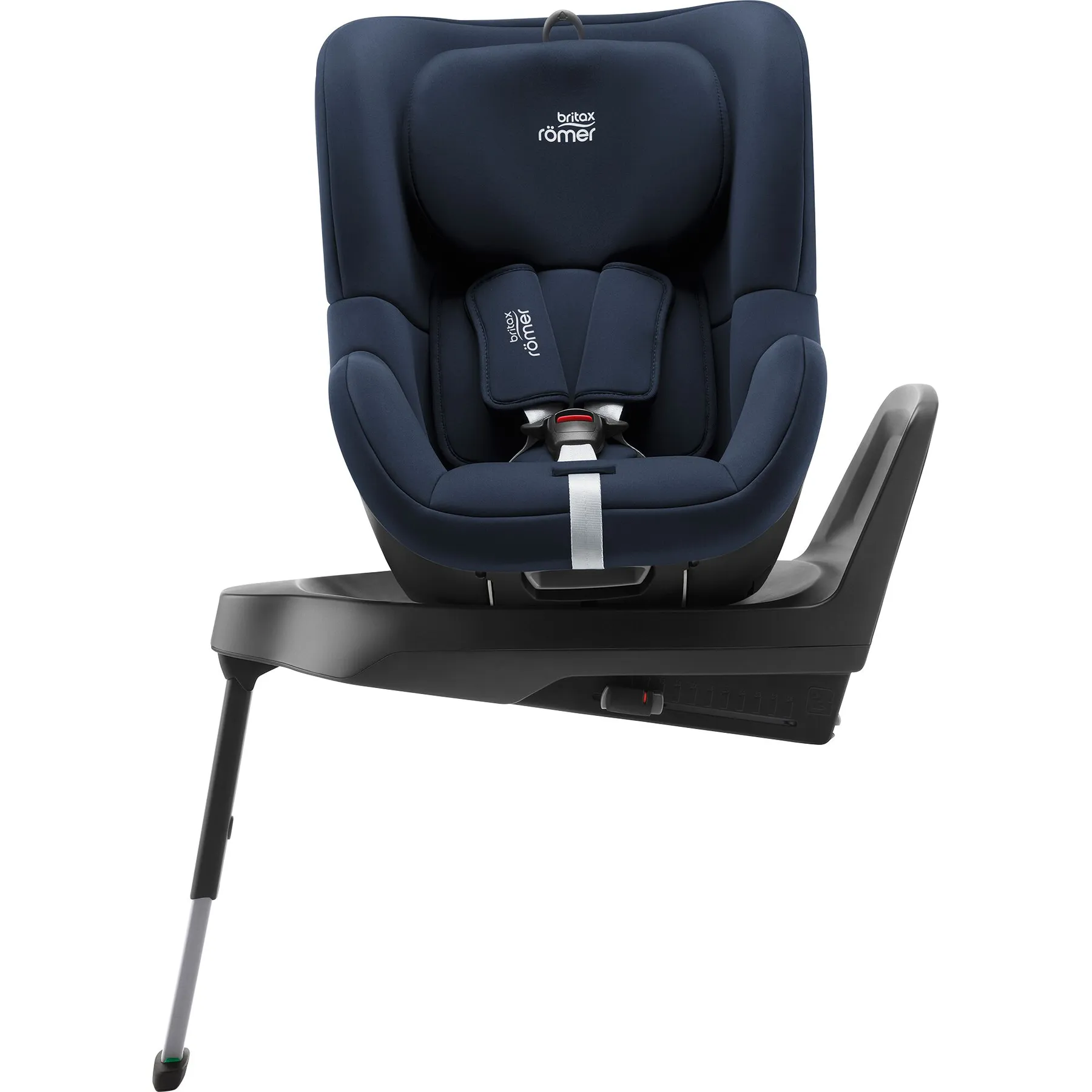 Scaun auto pentru copii, Britax Römer, rotativ, 360º, cu bază ISOFIX, 0 luni-4 ani, 40-105 cm, 20 kg, DUALFIX PLUS - 4