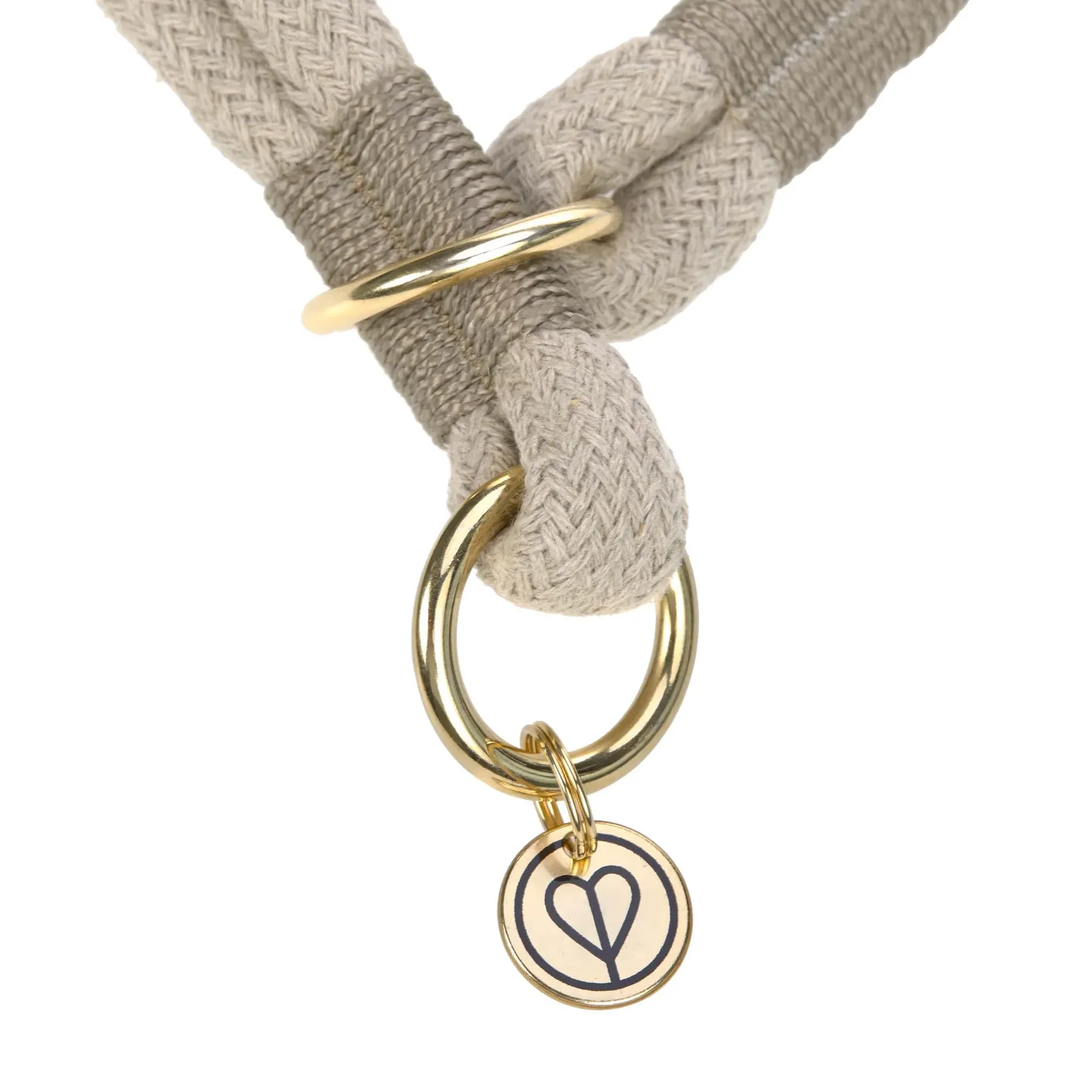 Zgardă împletită din in pentru câini, Mila - 4