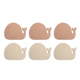 Covorașe mini din silicon, pentru baie, set de 6 bucăți - 1