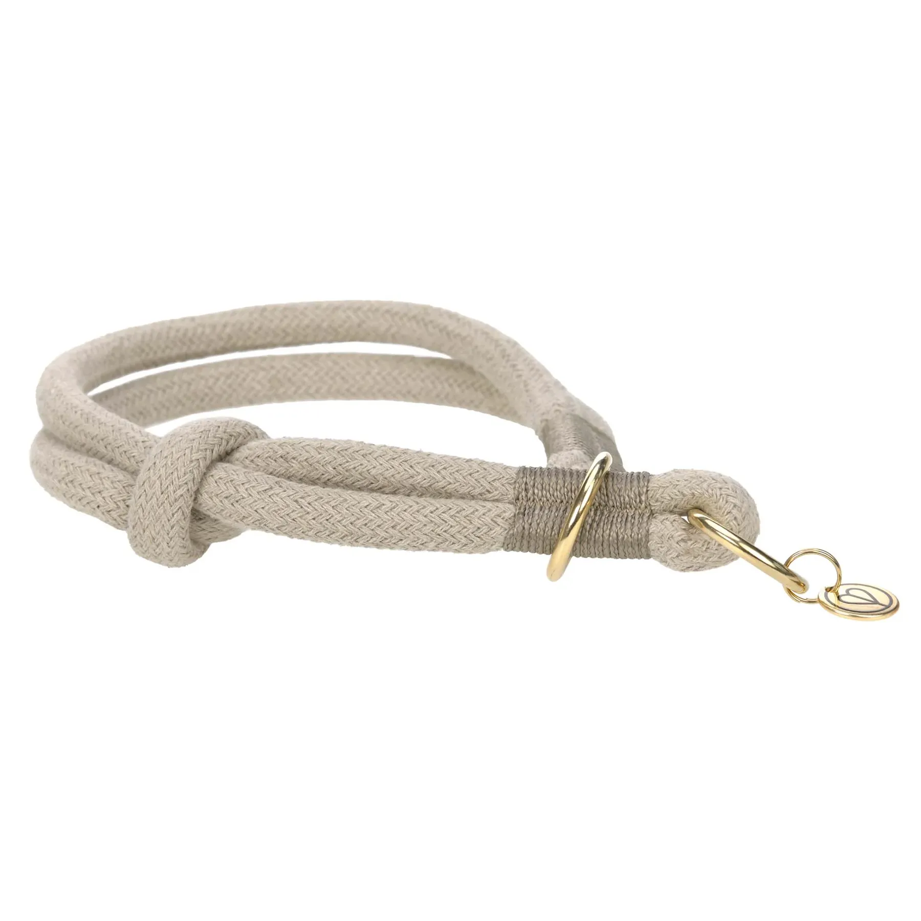 Zgardă împletită din in pentru câini, Mila - 2