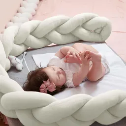 Braided bed bumper, 200 cm - 4
