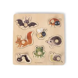 Jucărie din lemn, Puzzle - 1