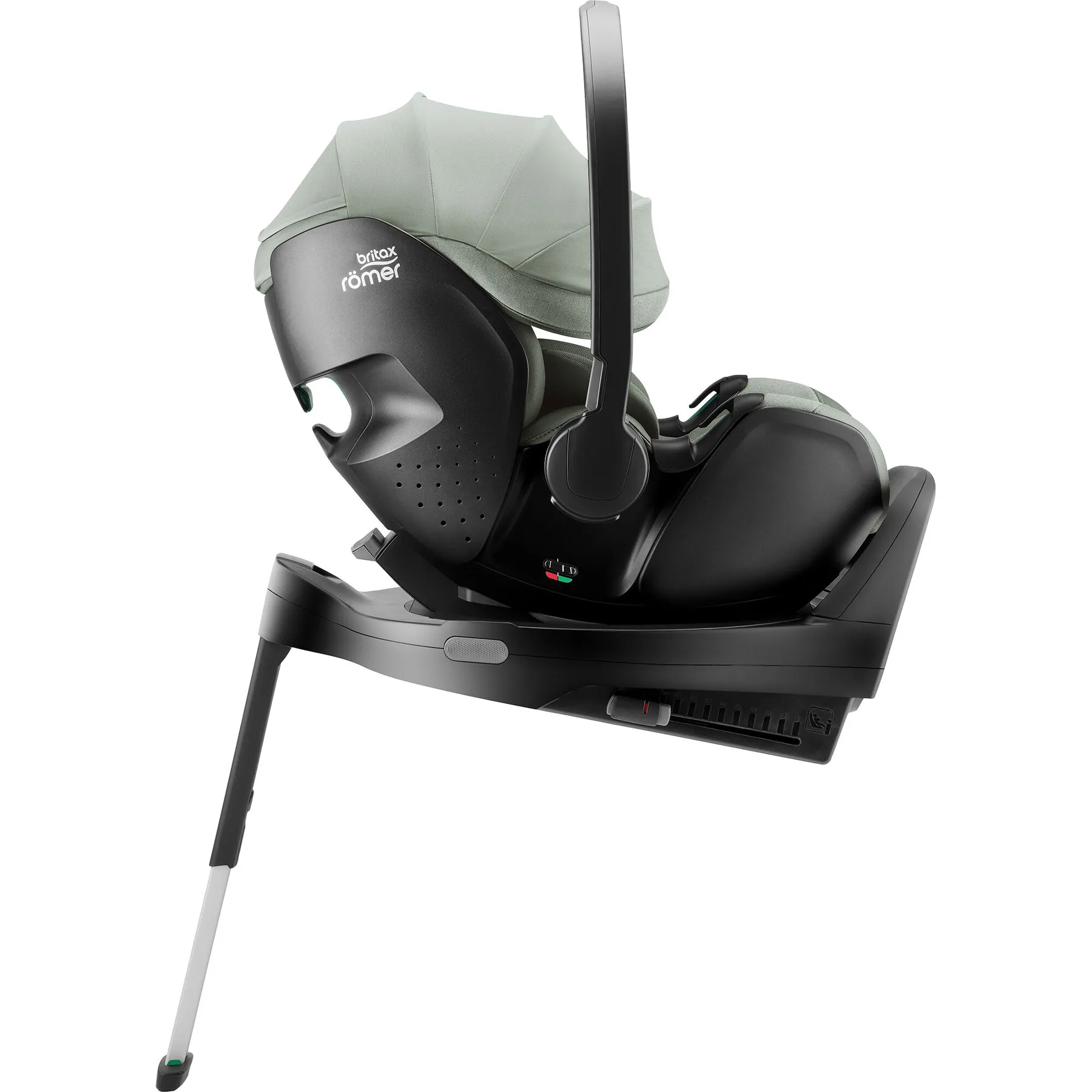 Scaun auto tip scoică pentru copii cu bază ISOFIX inclusă, Britax Römer, reclinabil, 0-15 luni, 40-85 cm, 0-13 kg, BABY-SAFE PRO - 3