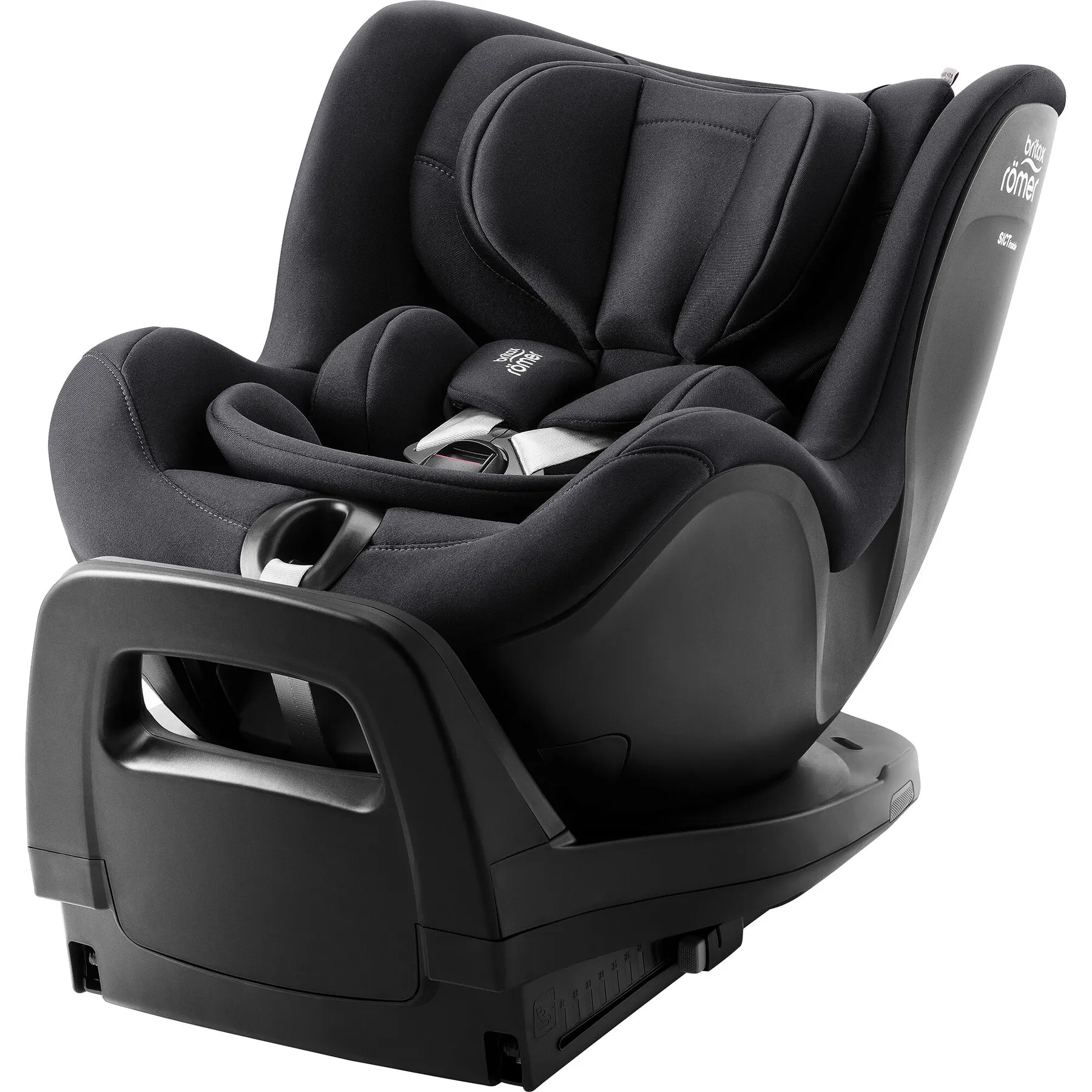Scaun auto pentru copii Britax Römer, rotativ, cu bază ISOFIX, 0 luni-4 ani, 40-105 cm, 0-19 kg, Isofix, DUALFIX PRO - 1
