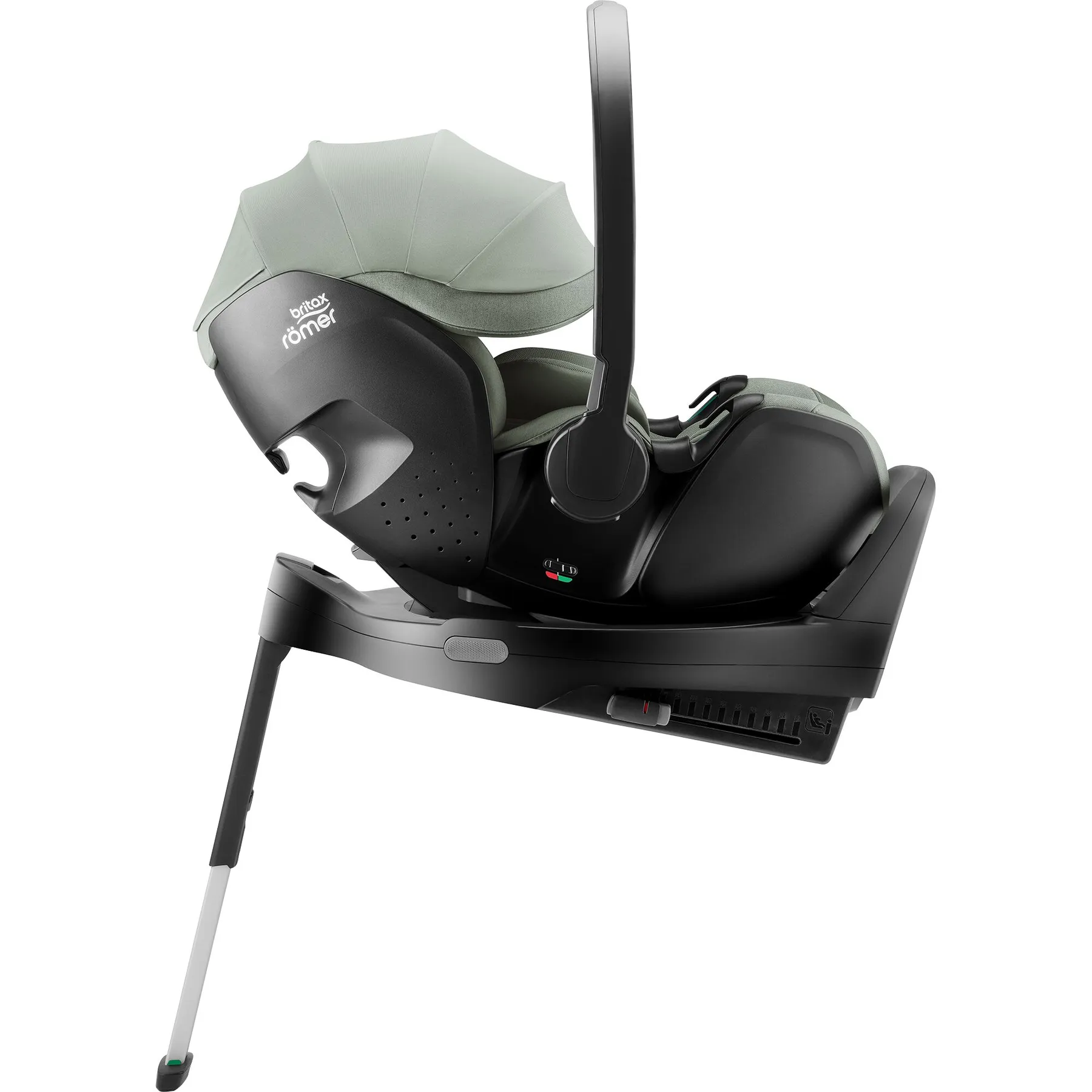 Scaun auto tip scoică pentru copii cu bază ISOFIX inclusă, Britax Römer, reclinabil, 0-15 luni, 40-85 cm, 0-13 kg, BABY-SAFE PRO - 2