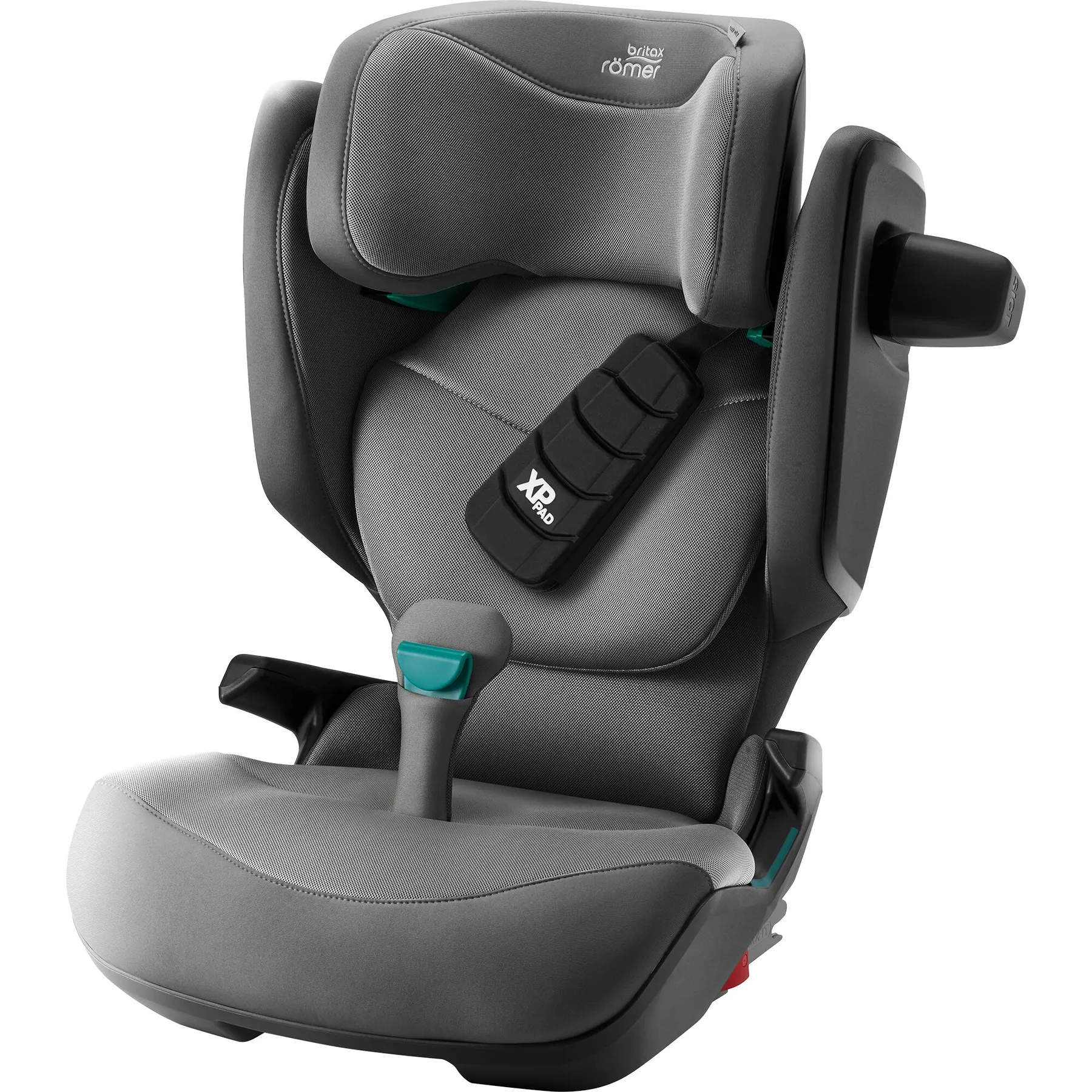 Pachet scaun auto pentru copii Britax Römer, 3,5-12 ani, 100-150 cm, 15-36 kg, KIDFIX PRO + husă de vară, Moonbeam - 2