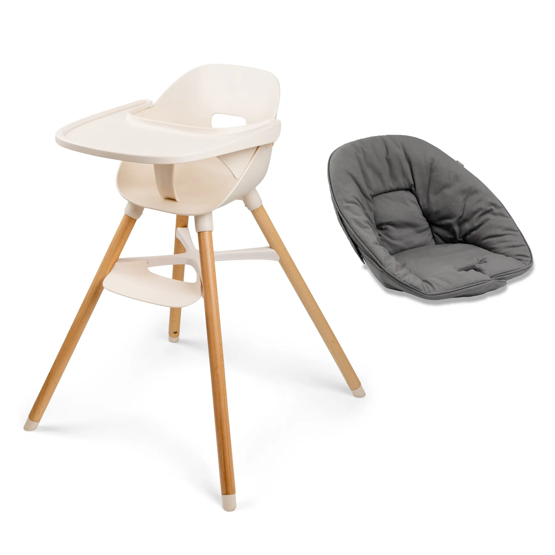 Pachet promoțional - Scaun de masă Ziza cu accesorii incluse - 1