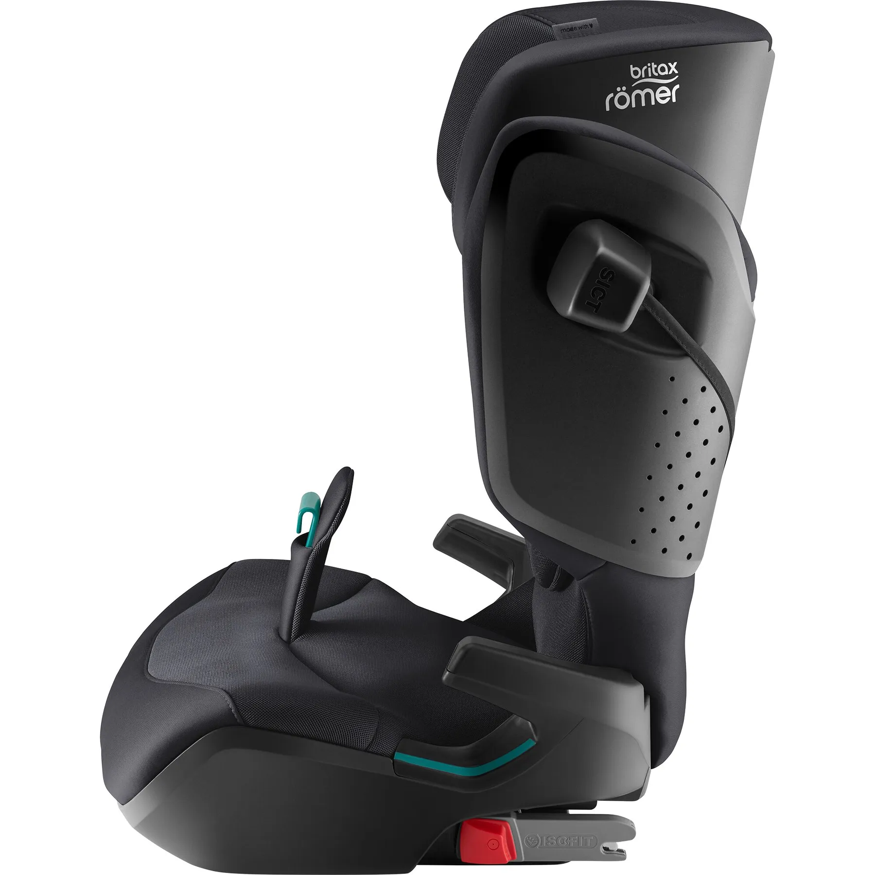 Pachet scaun auto pentru copii Britax Römer, 3,5-12 ani, 100-150 cm, 15-36 kg, KIDFIX PRO + husă de vară, Moonbeam - 5