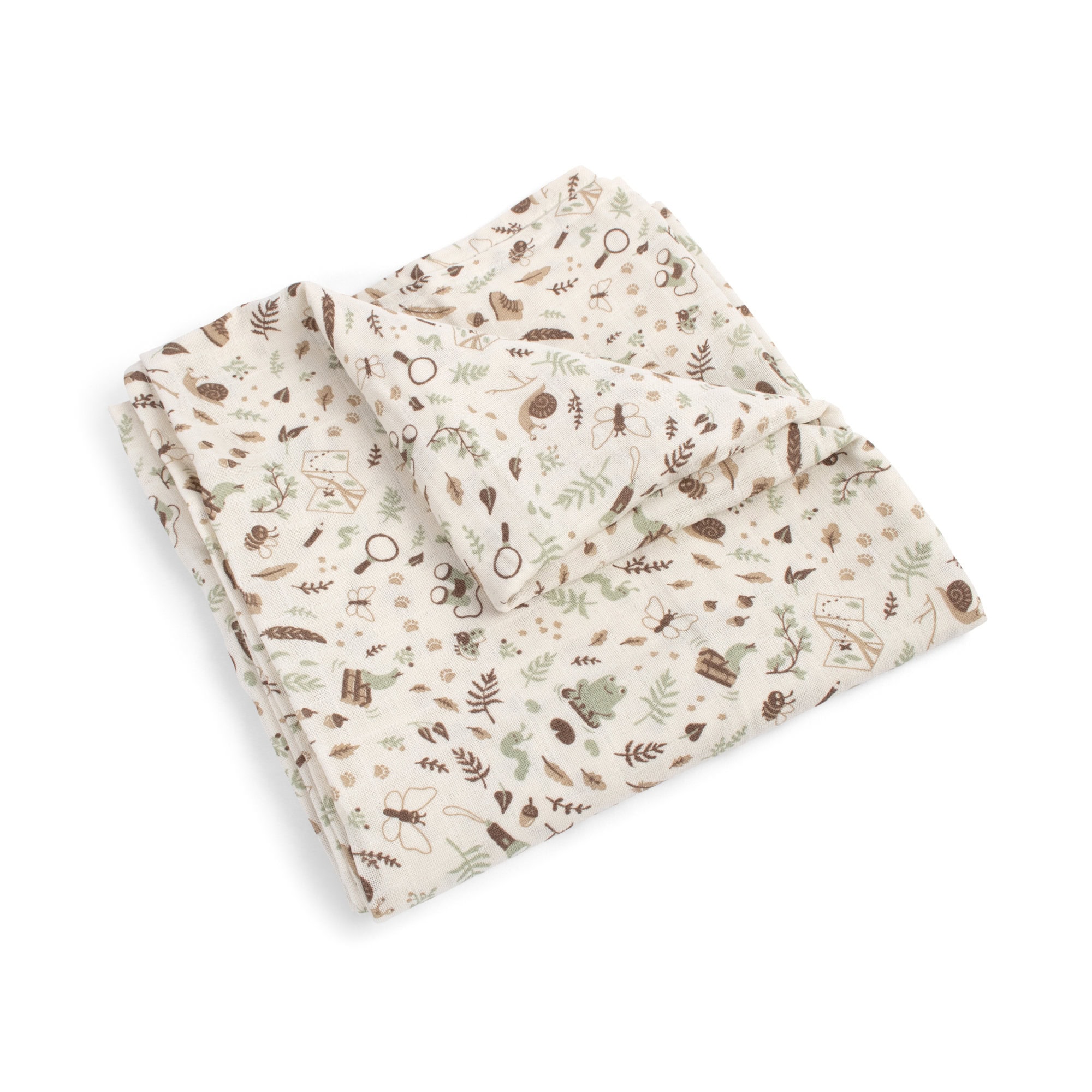 Product Image for Muselină din bumbac organic, 120 x 120 cm, little wonders