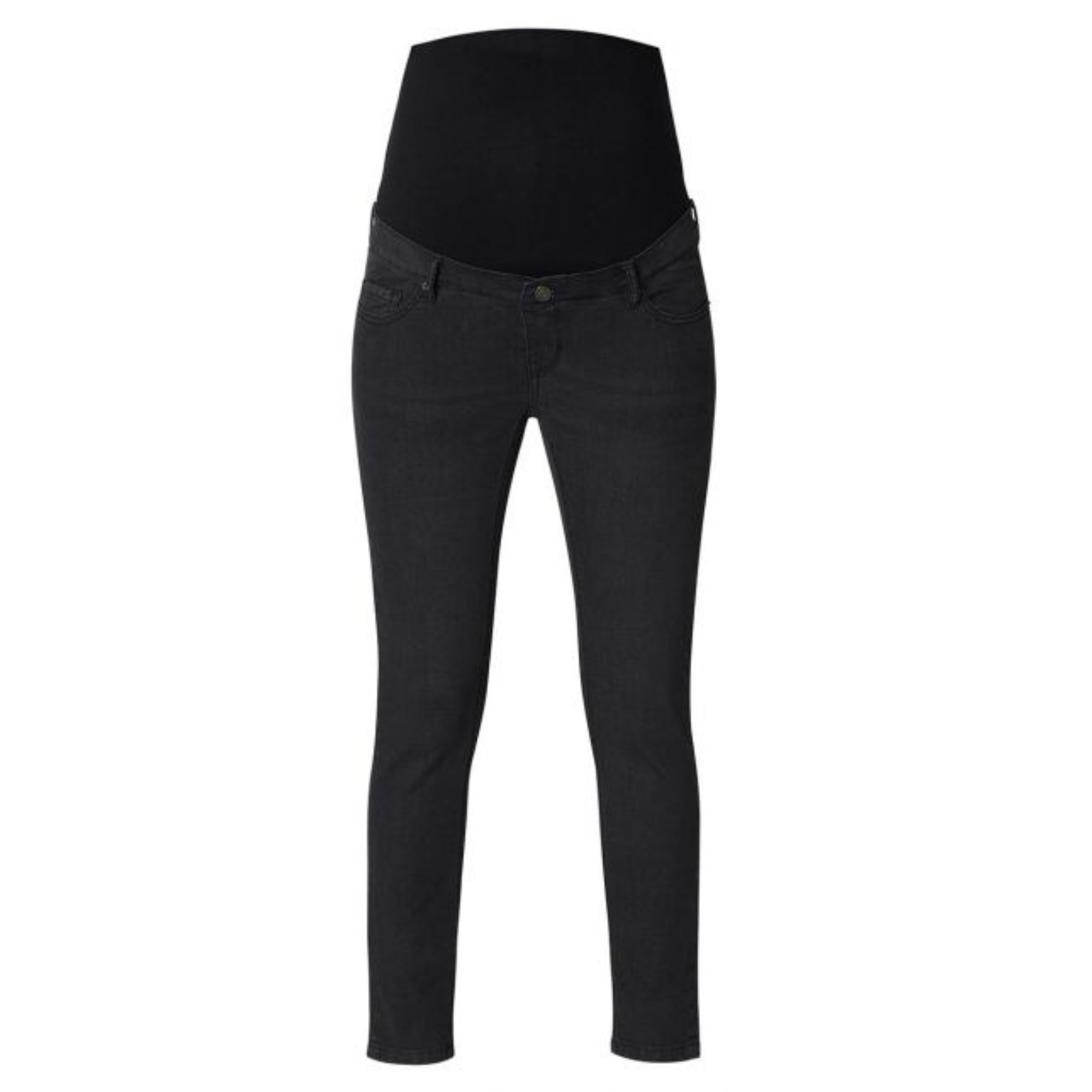 Product Image for Pantaloni pentru gravide, Avi, black denim