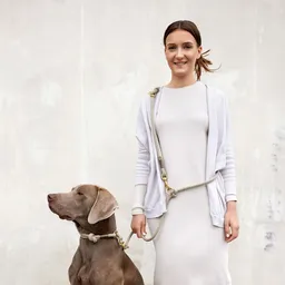 Lesă împletită din in pentru câini, Mila - 6