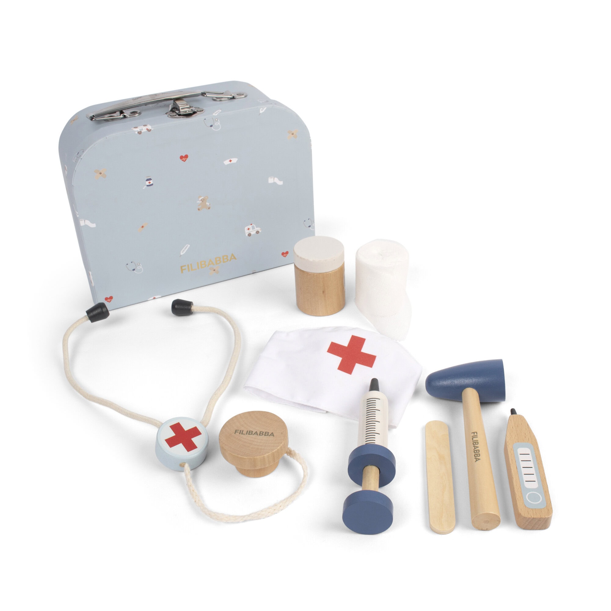 Product Image for Jucărie din lemn, Trusa doctorului, Little Doctor