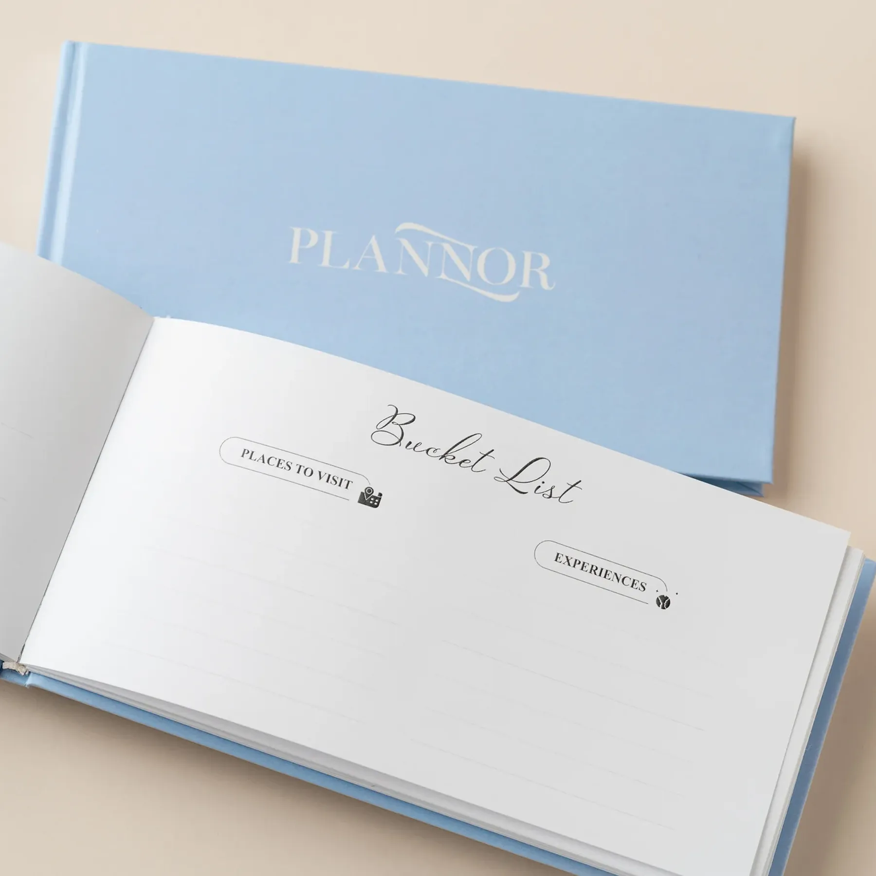 Flight book for children, Plannor - 2