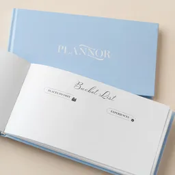 Flight book for children, Plannor - 2