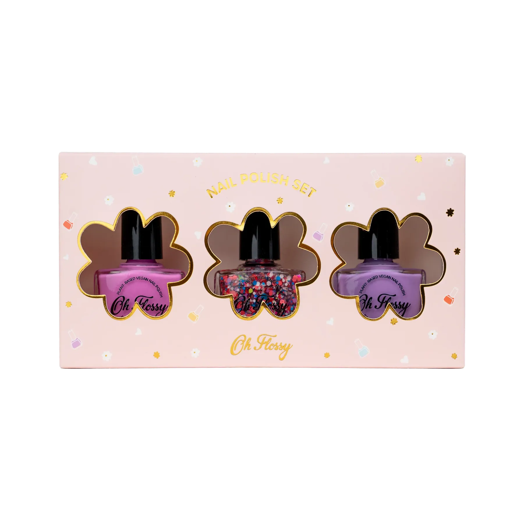 3-Piece Nail Polish Set - 1