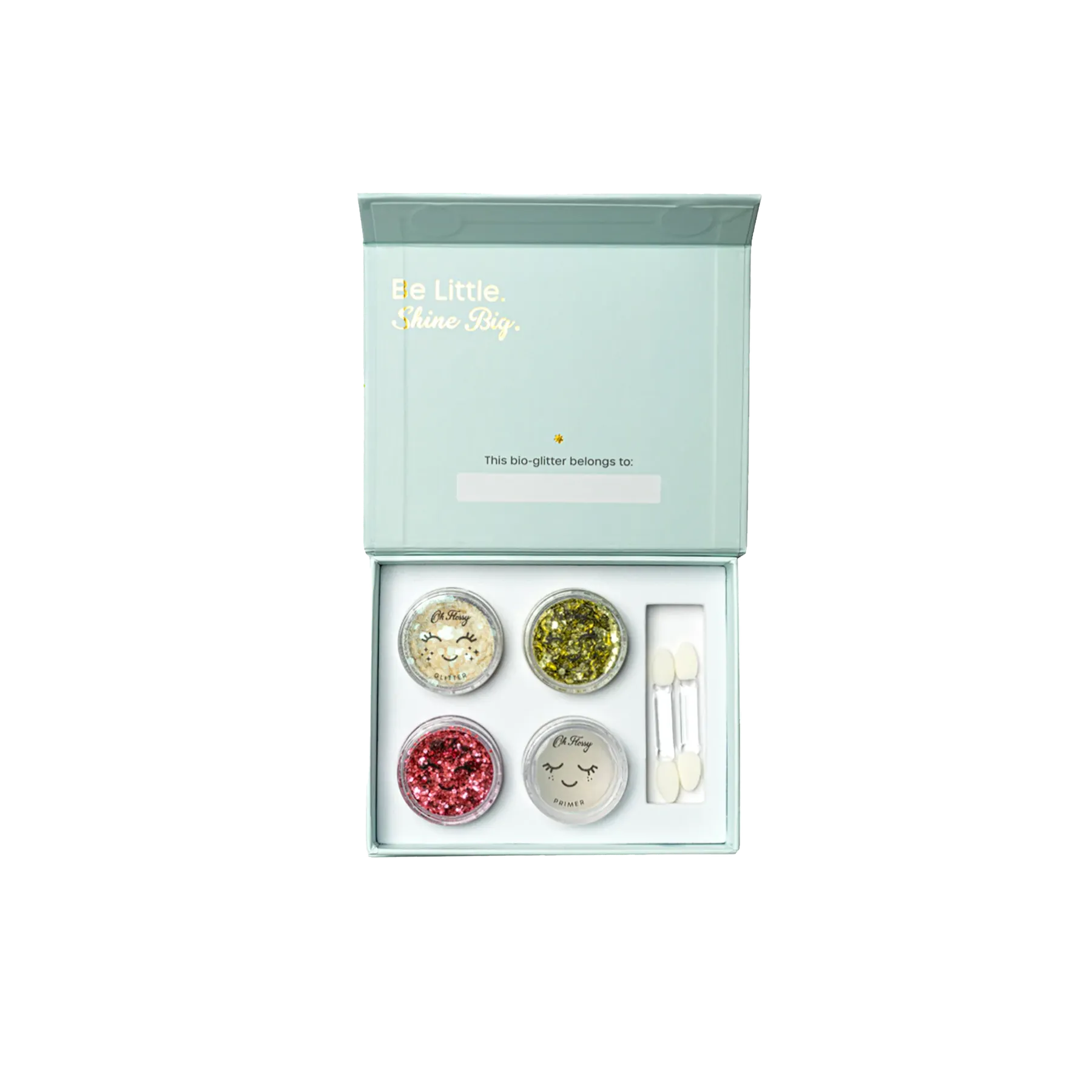 Set de make-up pentru copii, cu sclipici - 1
