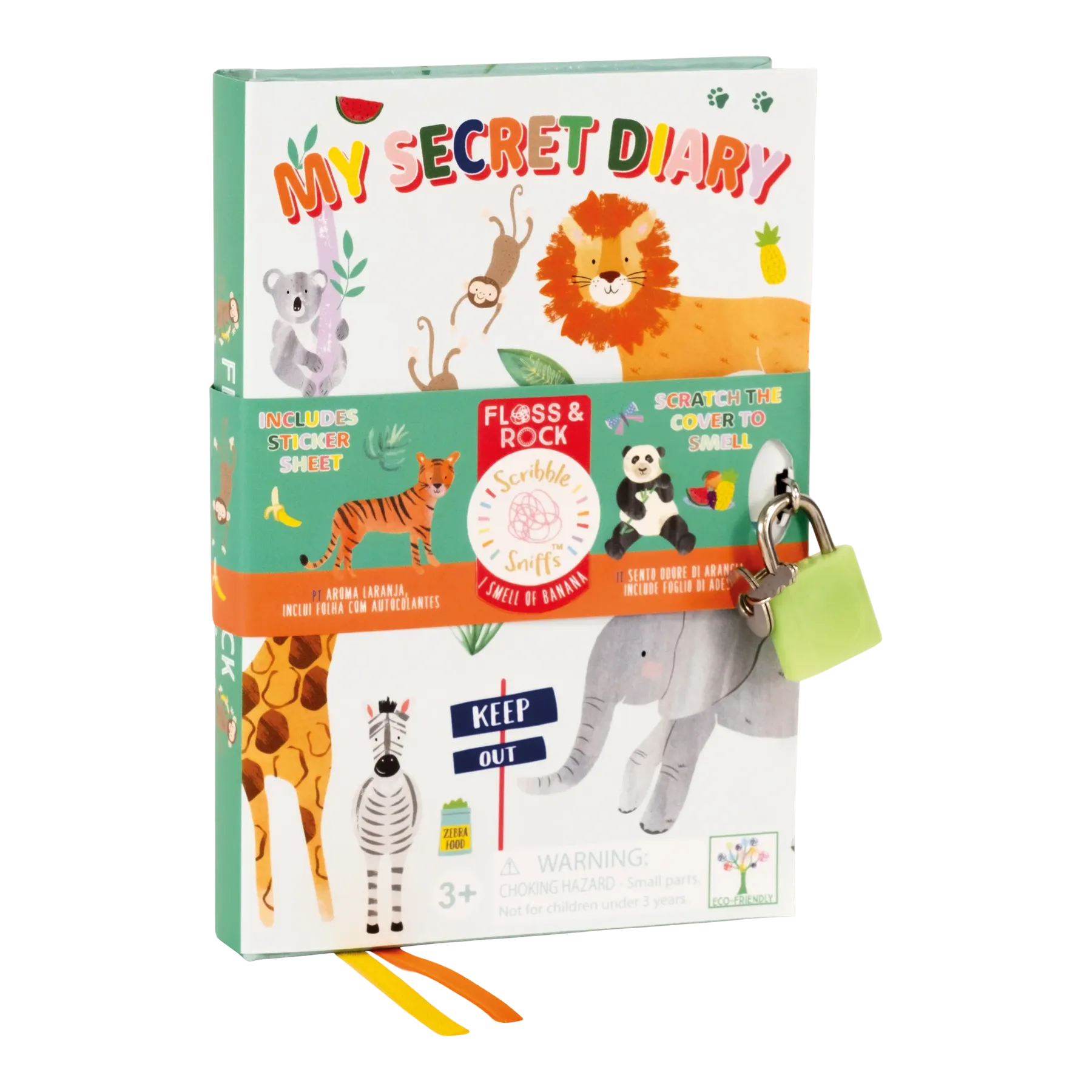 Jurnal parfumat cu lacăt, My Scented Secret Diary - 1