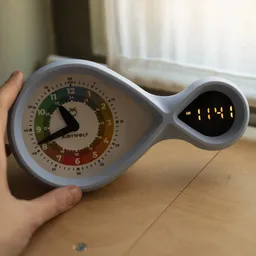 Ceas cu alarmă educațional, încărcare USB-C, KIDYALARM - 3