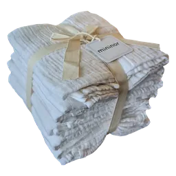 Museline din bumbac, set de 8 bucăți - 2