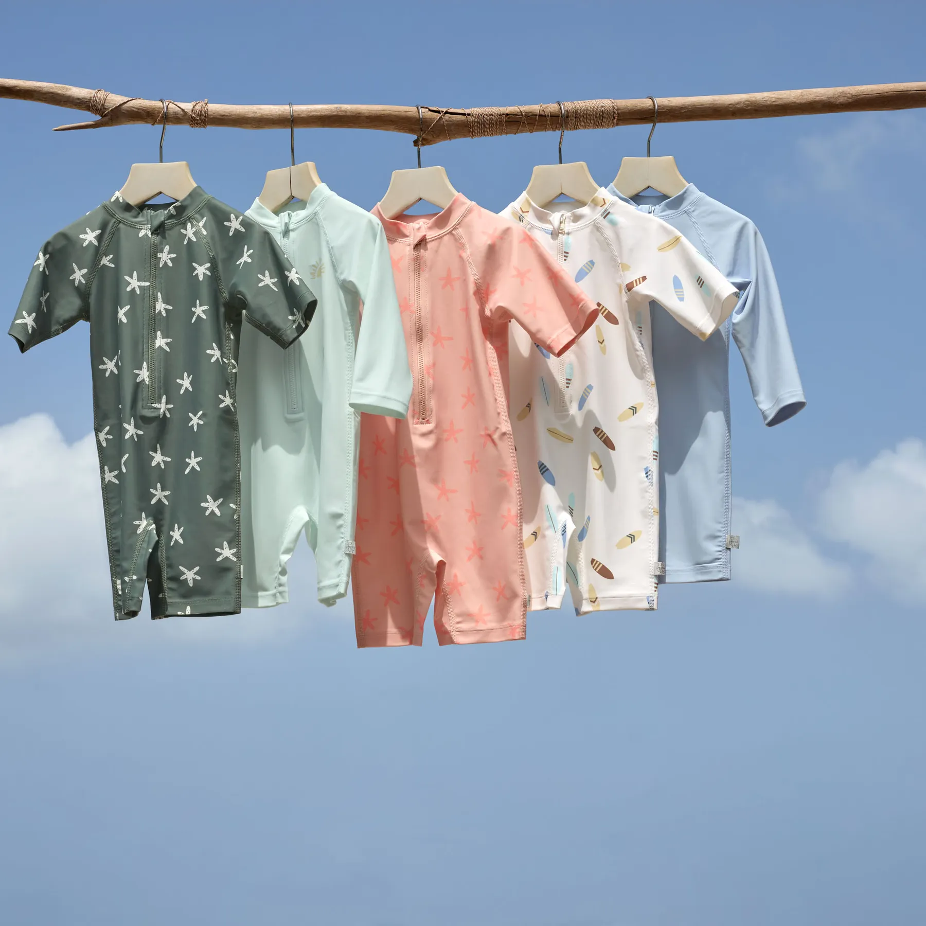 Costum de baie anti-UV cu mâneci lungi - 4
