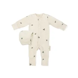 Cutie cadou, set salopetă și bonetă - 1