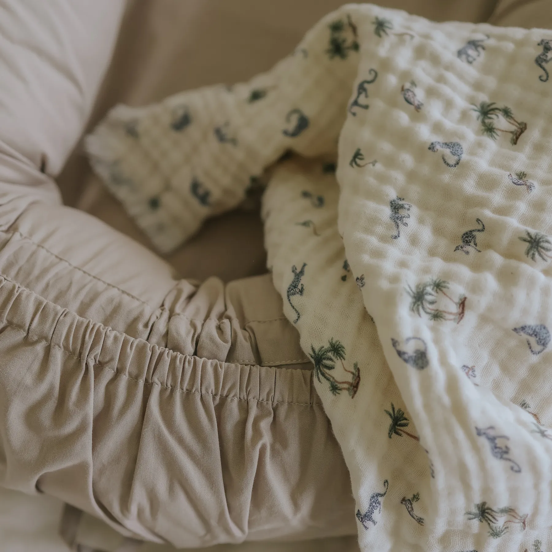 Pătură din bumbac organic, 75 x 100 cm - 4