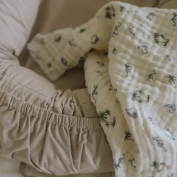 Pătură din bumbac organic, 75 x 100 cm - 4