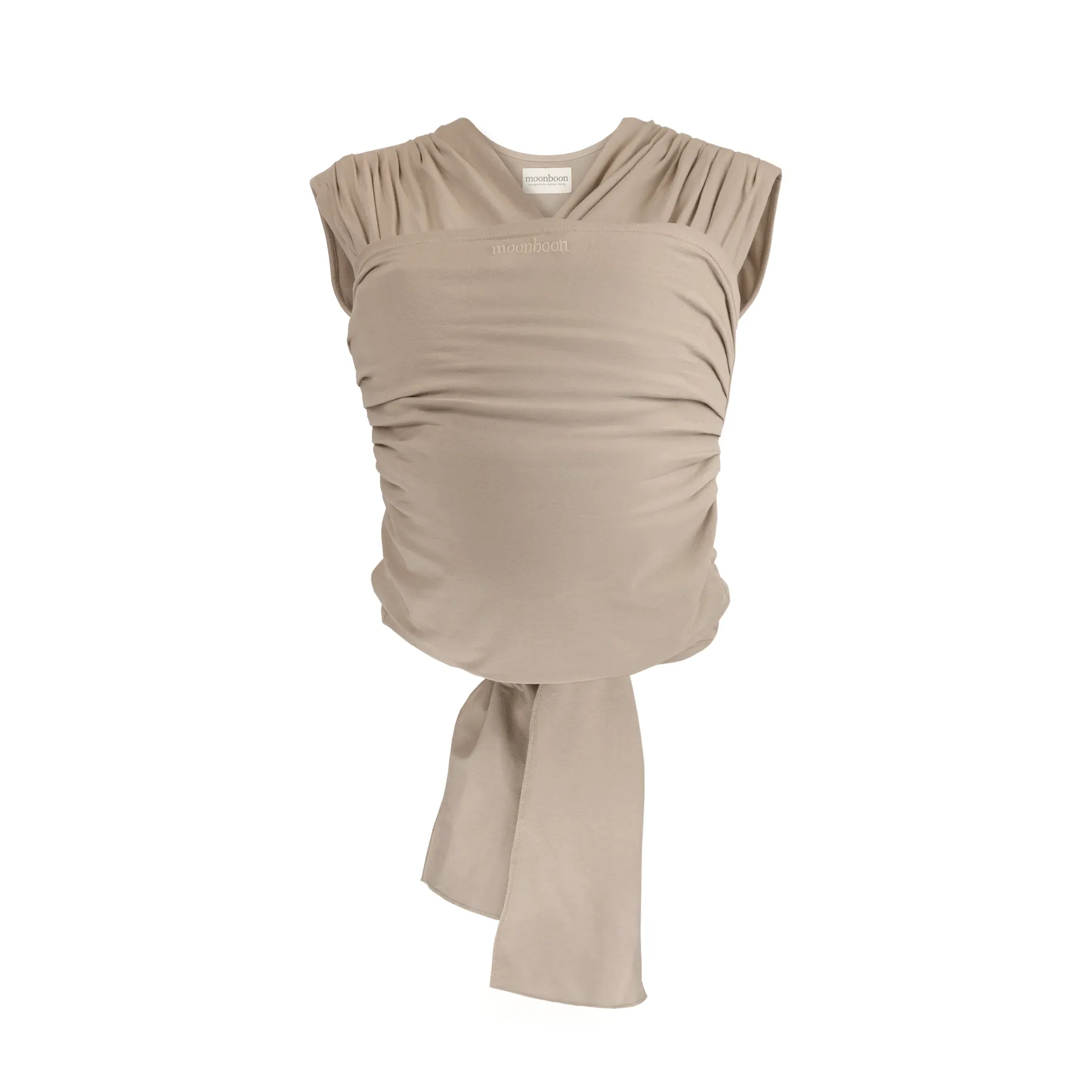 Tricou cu wrap elastic din bumbac organic - 1