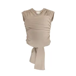 Tricou cu wrap elastic din bumbac organic - 1