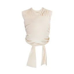 Tricou cu wrap elastic din bumbac organic - 1