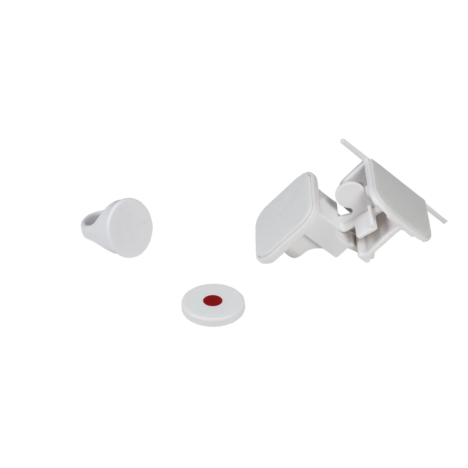 Încuietoare adezivă magnetică pentru sertare și dulapuri, set 2 bucăți - 1