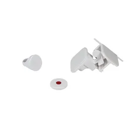 Încuietoare adezivă magnetică pentru sertare și dulapuri, set 2 bucăți - 1