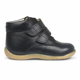 Ghete din piele naturală, cu velcro - 2